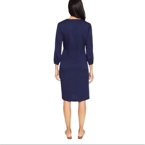 NWT J.McLaughlin Navy Ciara Wrap Dress size XL - Picture 2 of 5